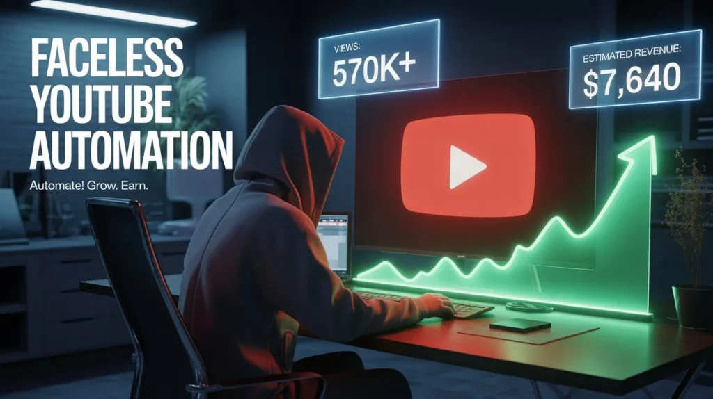 image about Faceless YouTube Automation