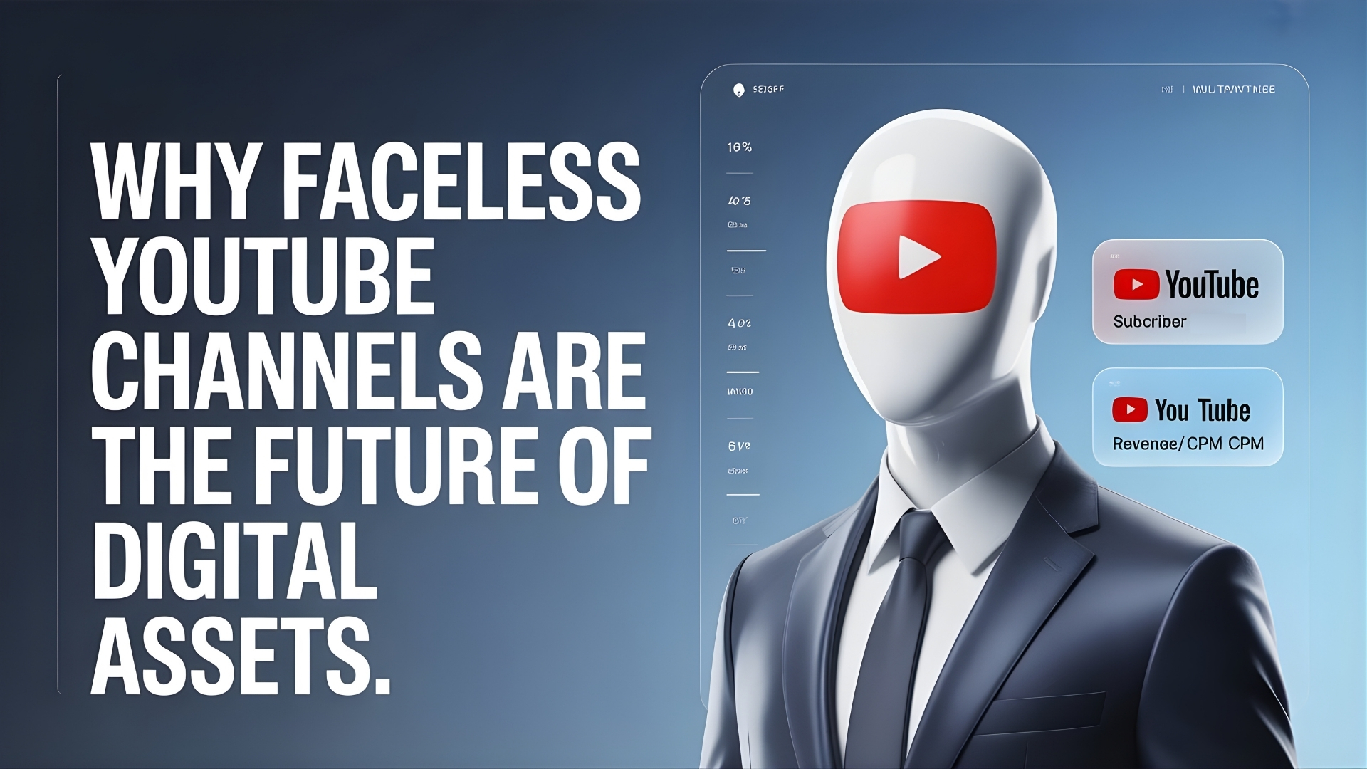 Why Faceless YouTube Channels Are the Future of Digital Assets