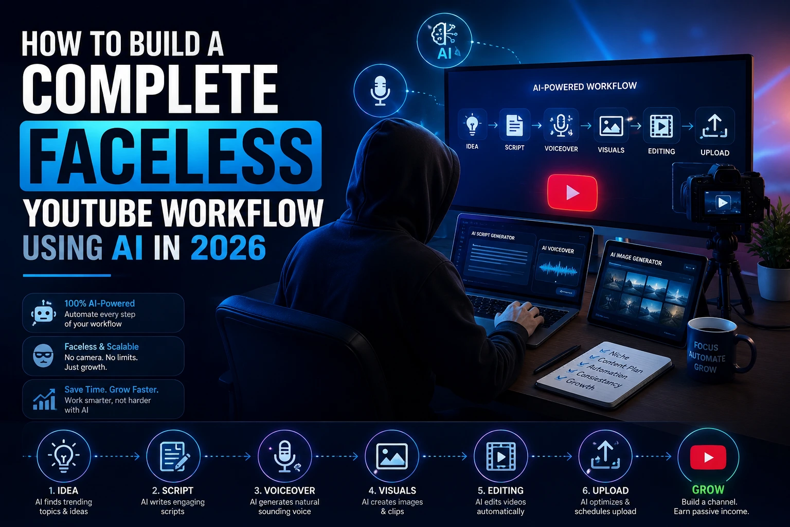 Complete Faceless YouTube Workflow